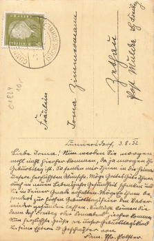 01824 Cunnersdorf  Saxon Switzerland o 1932