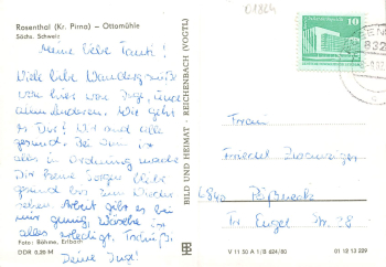 01824 Rosenthal Schweizermühle Saxon Switzerland o 1922