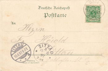 01847 Bastei Lohmen Saechsische Schweiz Litho o 1897