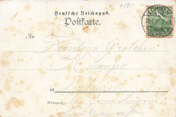 01847 Lohmen Wesenitztal Hofmanns Gasthof Litho o 1900
