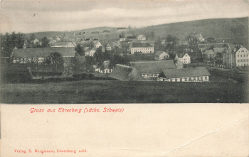 01848 Ehrenberg Sächsische Schweiz o 1909