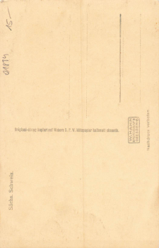 01848 Hohnstein Amselfall Hahn-Foto2906 * um 1930