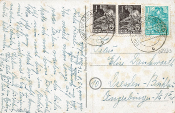 02730 Ebersbach Sachsen  o 1954