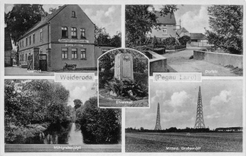 04523 Weideroda Pegau  Gasthof * um 1930