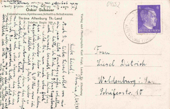 04552 Thräna Mehrbildkarte o 1943