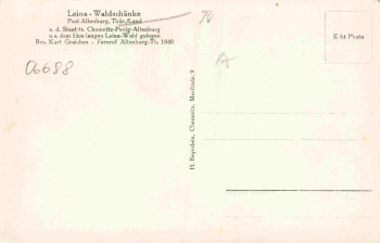 04603 Leina Waldschänke bei Altenburg * um 1940