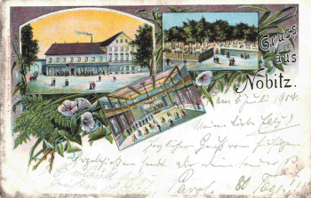 04603 Nobitz Gasthof Litho o 1904