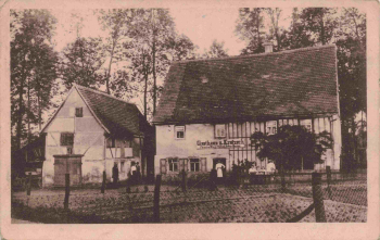 04749 Jahna Jahnatal Gasthaus zum Kratzsch o 1919