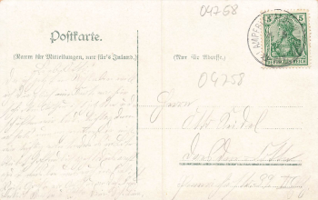 04758 Sörnewitz Cavertitz Litho Brauerei Gasthöfe o ca.1910