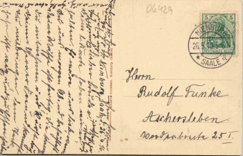 06429 Nienburg Saale Bodemündung o 1910