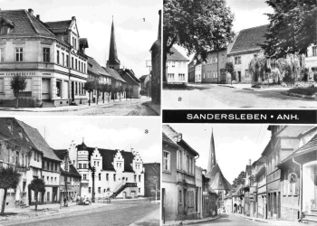 06456 Sandersleben Anhalt Arnstein Mehrbildkarte * 1981