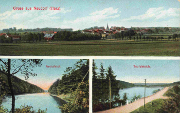 06493 Neudorf Harz Harzgerode * um 1920