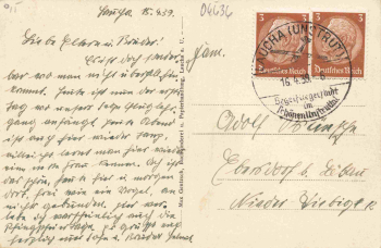 06636 Laucha Unstrut untere Promenade o 1939
