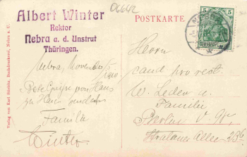 06642 Nebra Unstrut Totalansicht o 1910
