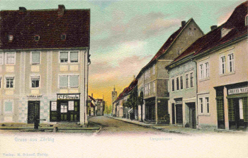 06780 Zörbig Anhalt Langestrasse * um 1900