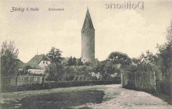 06780 Zörbig Anhalt Schlossturm* um 1910