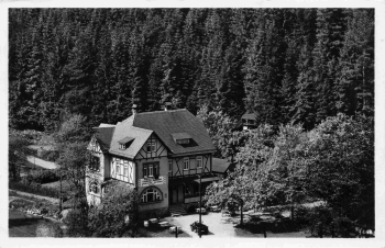 07330 Lichtentanne Probstzella Gasthaus zum Bahnhof Sormitzgrund  * um 1940