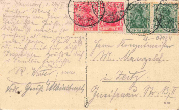 07333 Großkamsdorf  Wilhelmsfarm o 1920