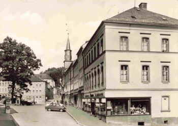 07356 Bad Lobenstein Marktplatz o 1972