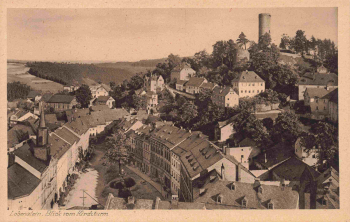 07356 Bad Lobenstein vom Kirchturm * 1929