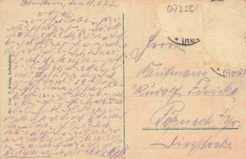 07356 Bad Lobenstein von der Gallenleite o 1922