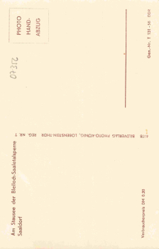 07356 Saaldorf Bad Lobenstein am Stausee * 1956