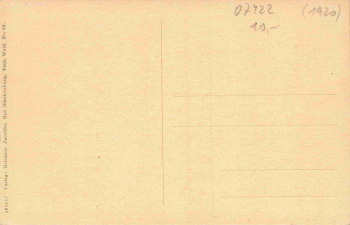 07422 Bad Blankenburg Schweizerhäuschen * um 1920