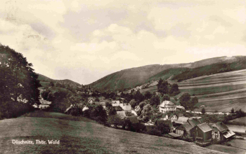 07429 Döschnitz Thüringer Wald o 1967