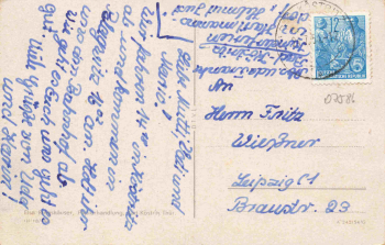 07586 Bad Köstritz Elster o 1954