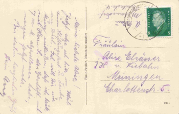 07589 Münchenbergsdorf Thüringen o 1930