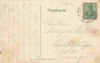 07616 Bürgel Thüringen Langetalsmühle o 1910