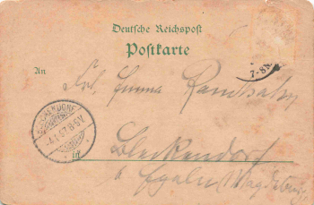 07629 Hermsdorf Sachsen-Altenburg Bahnhof Porzellanfabrik Litho o 1897