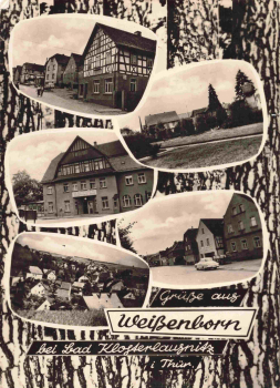 07639 Weißenborn HOG und FDGB Vertragshaus "Thüringer Hof" o1965