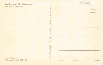07646 Renthendorf  Thüringen * 1963