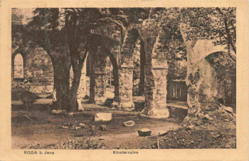 07646 Stadtroda Klosterruine o 1924