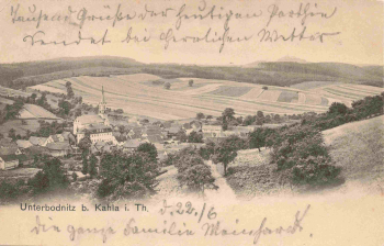 07646 Unterbodnitz Thüringen o 1901