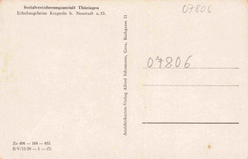 07806 Kospoda Erholungsheim * um 1950