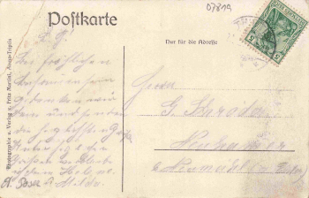 07819 Miesitz Gasthof zum Orlatal Rittergut Totalansicht o um 1910