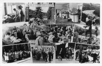 07907 Crispendorf Schleiz Kinderferienlager "Karl Marx" o 1964