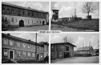 07922 Stelzen Reuth im Vogtland Sächsischer Gasthof * um 1930
