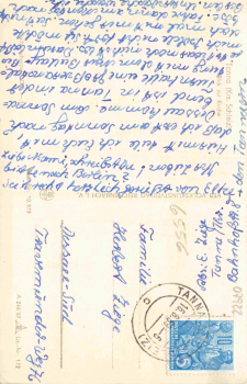 07922 Tanna Thüringen Kirche o 1959