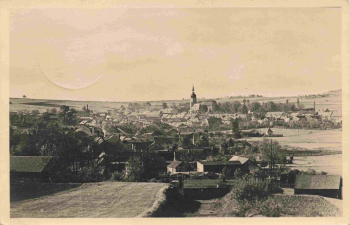 07922 Tanna Thüringen Totalansicht o 1955