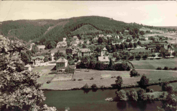 07924 Ziegenrück Landpoststempel Knau (b Triptis, Thür) o 1959