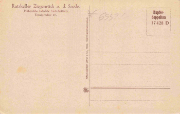 07924 Ziegenrück Rathaus * um 1930