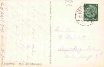 07924 Ziegenrück o 1939