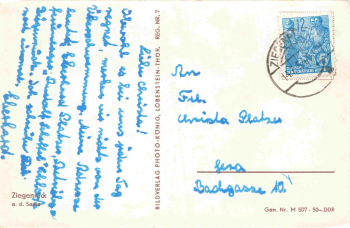 07924 Ziegenrück o 1954