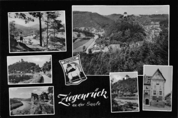07924 Ziegenrück Mehrbildkarte * 1965