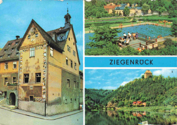 07924 Ziegenrück Mehrbildkarte o 1972