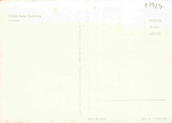 07920 Saalburg Thüringen FDGB Heim Klubraum * 1964