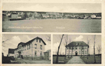 07937 Pöllwitz Thüringen Gasthof Schule o 1939